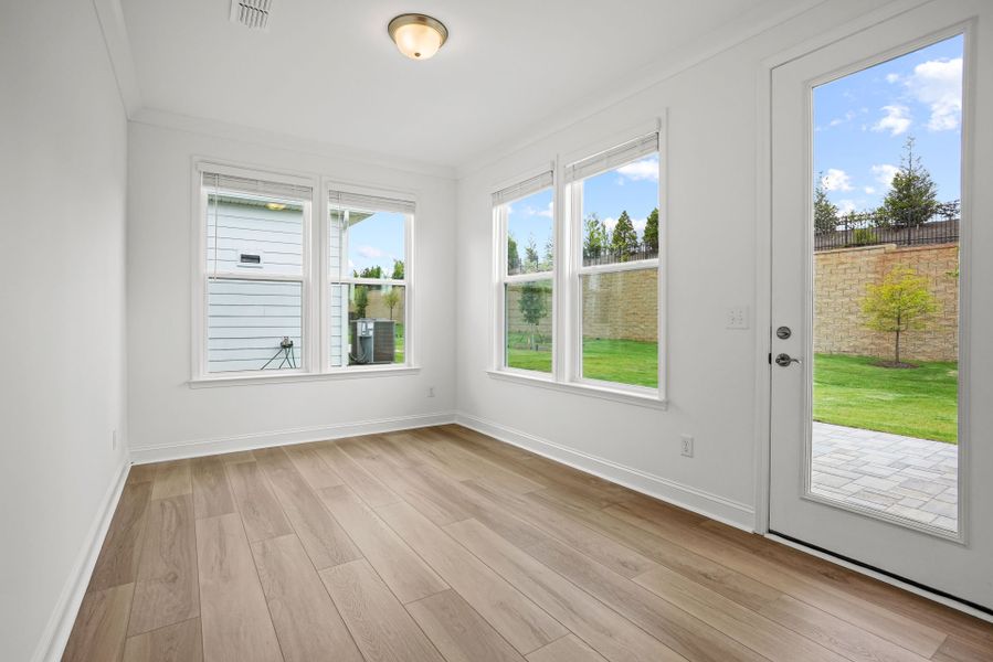 Spacious, unfurnished interior of a new home in Carolina Riverside, Belmont (Image 65). Spacious, unfurnished interior of a new home in Carolina Riverside, Belmont (Image 65).
