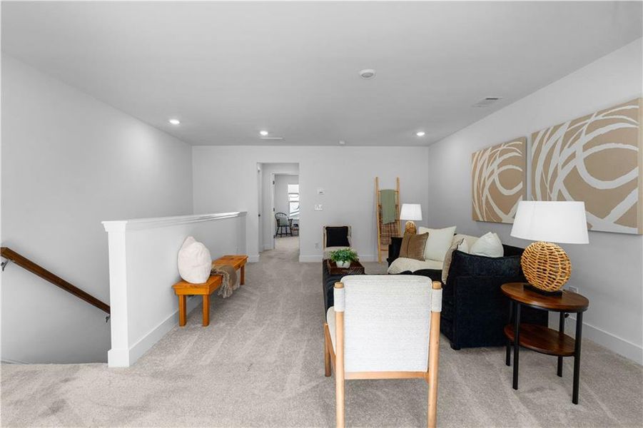 Furnished interior view inside a new home in Candleberry Place, Sharpsburg (Image 36).