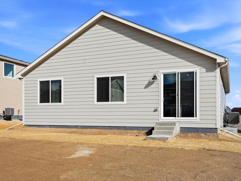 Exterior details and patio area of a home in Paint Brush Hills, Peyton (Image 2). Exterior details and patio area of a home in Paint Brush Hills, Peyton (Image 2).