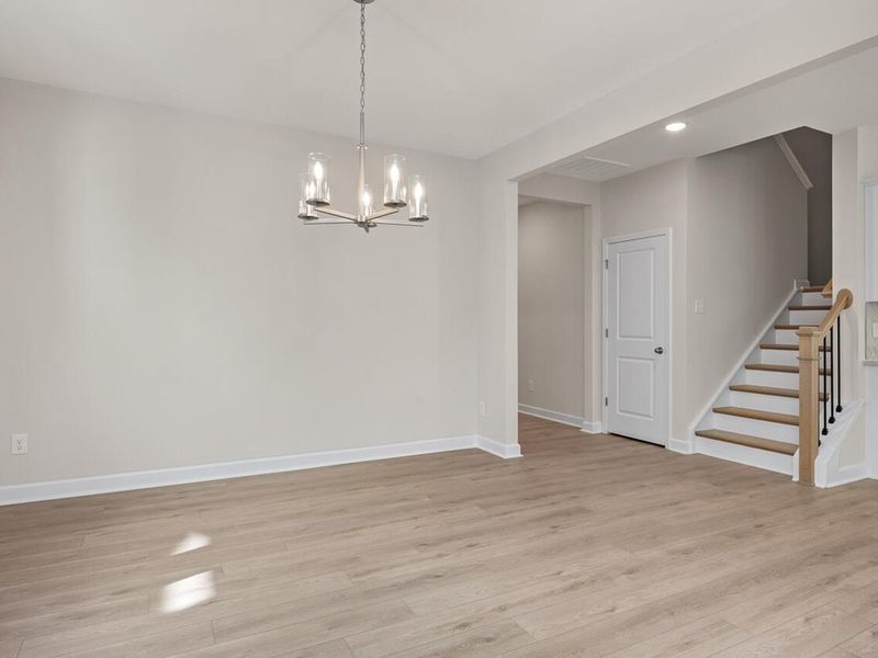 Spacious, unfurnished interior of a new home in Sage on North Main, Wake Forest (Image 17). Spacious, unfurnished interior of a new home in Sage on North Main, Wake Forest (Image 17).