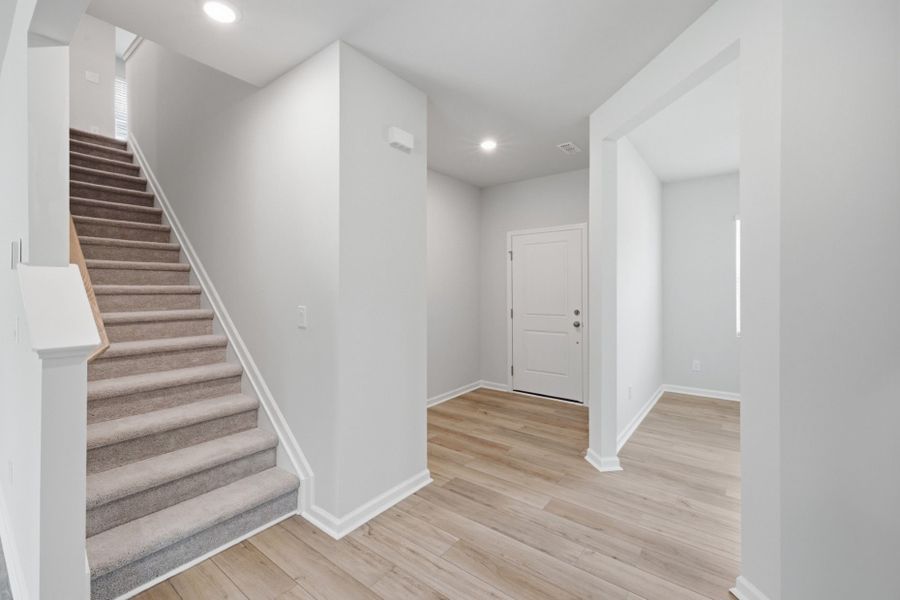 Spacious, unfurnished interior of a new home in Carpenter Falls, Durham (Image 39).