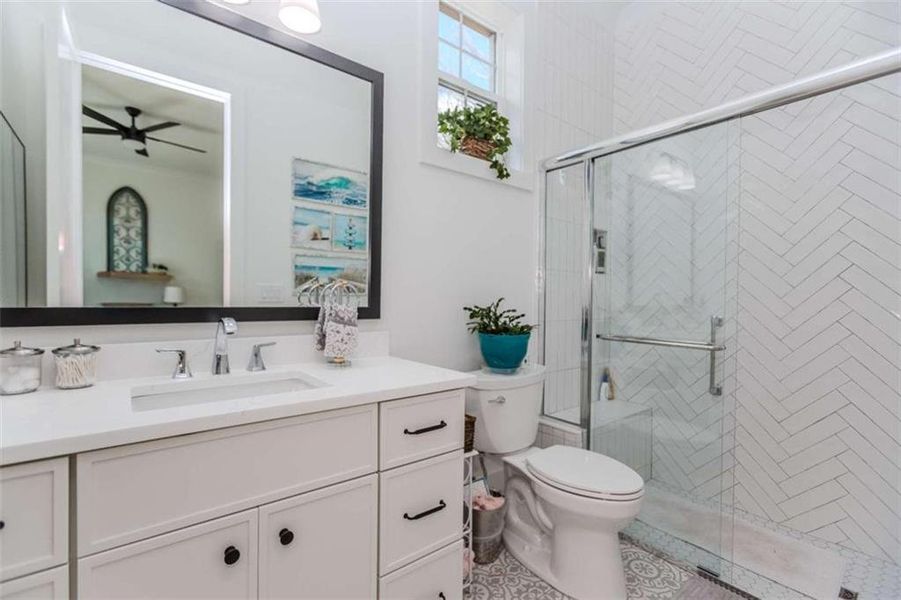 Furnished interior view inside a new home in , Dacula (Image 26).