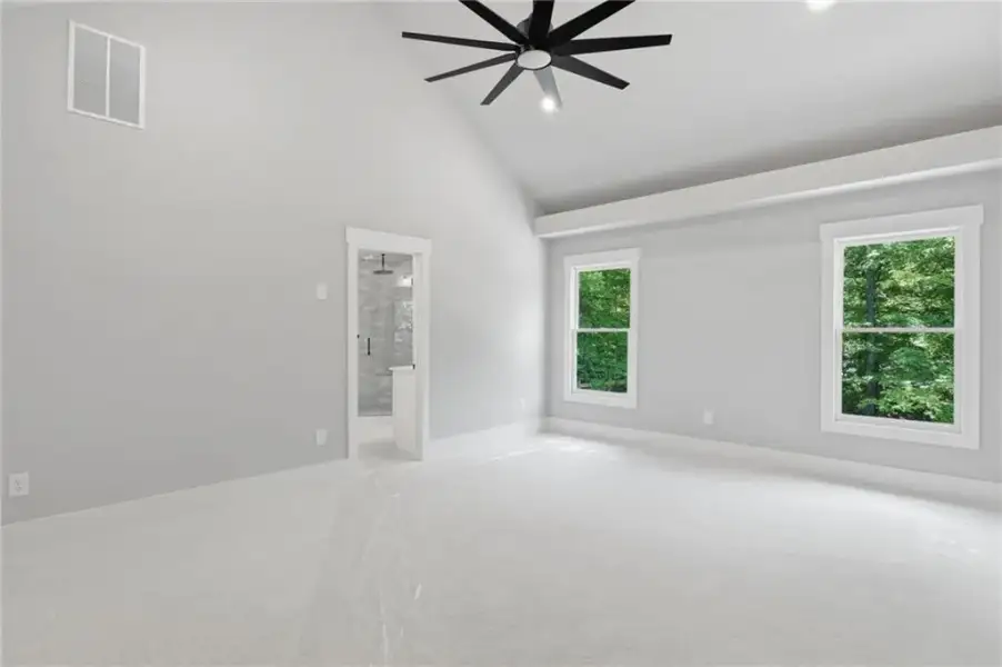 Spacious, unfurnished interior of a new home in , Canton (Image 55).