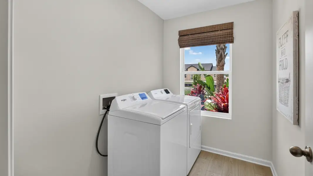 Furnished interior view inside a new home in Copes Landing, Jacksonville (Image 22).