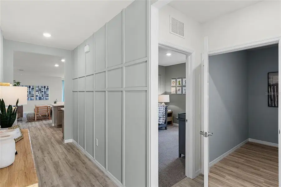 Furnished interior view inside a new home in Harmony on Lake Eloise, Winter Haven (Image 13).
