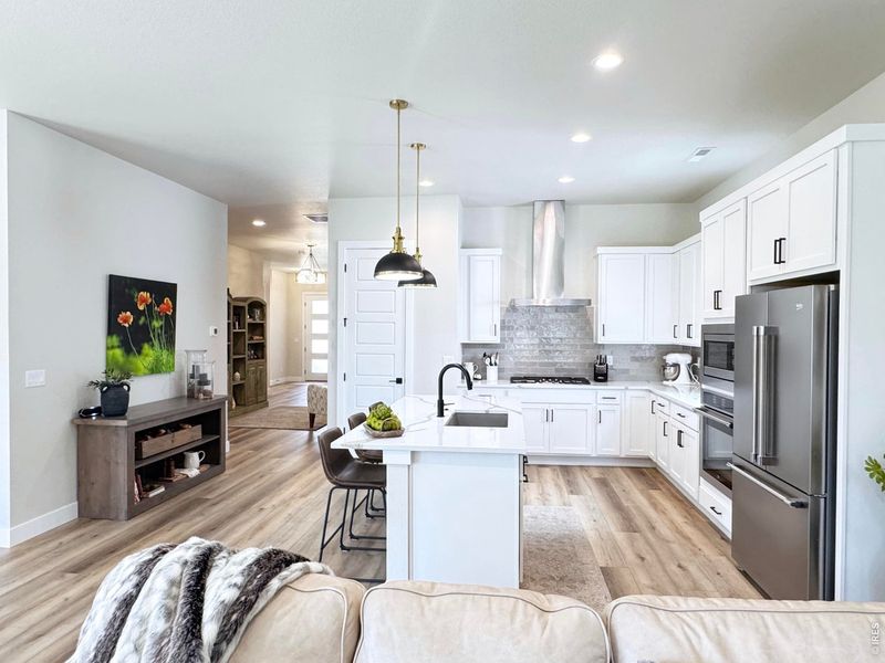 Furnished interior view inside a new home in , Windsor (Image 8).