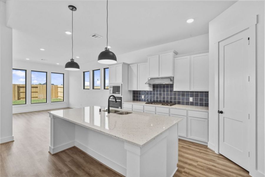 Furnished interior view inside a new home in Attwater, Waller (Image 4).