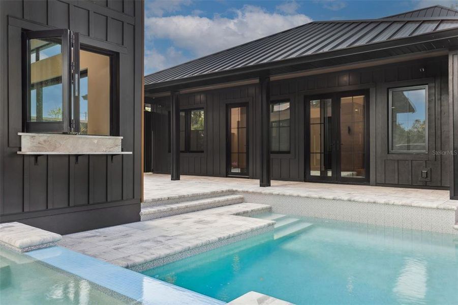 Exterior details and patio area of a home in , Tampa (Image 33). Exterior details and patio area of a home in , Tampa (Image 33).