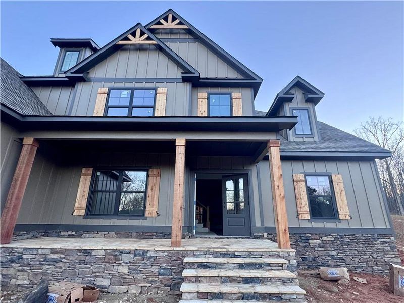 In-progress construction of a new home in , Carrollton, GA (Image 8).