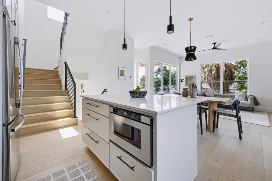 Furnished interior view inside a new home in , Austin (Image 11).