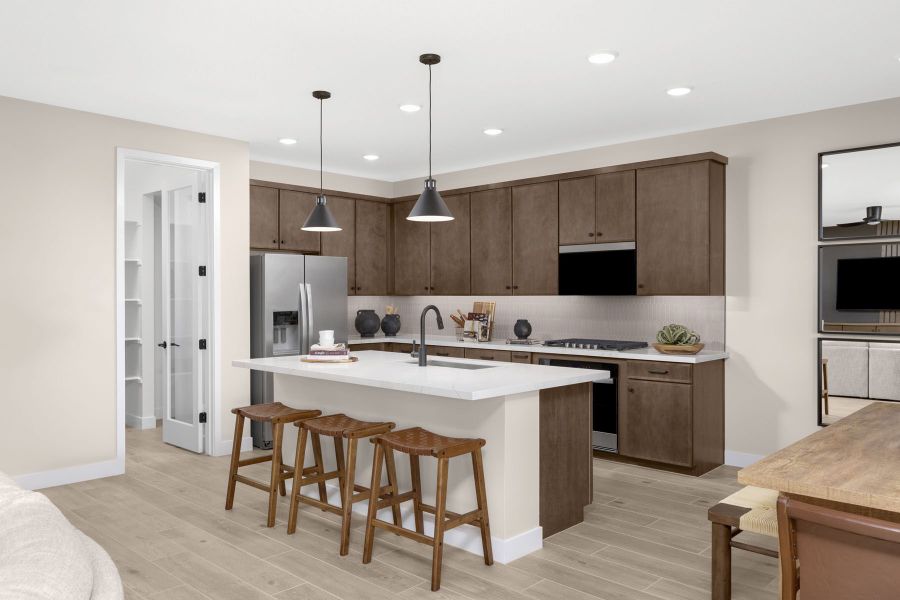 Representative furnished interior of a home built from the Lagoon by Mattamy Homes in White Tank Vistas, Waddell (Image 8). Representative furnished interior of a home built from the Lagoon by Mattamy Homes in White Tank Vistas, Waddell (Image 8).