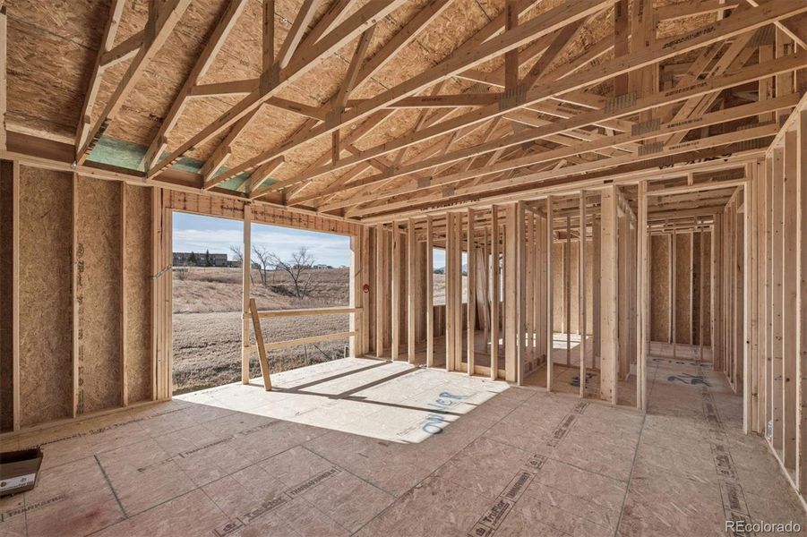 In-progress construction of a new home in , Louisville, CO (Image 30).