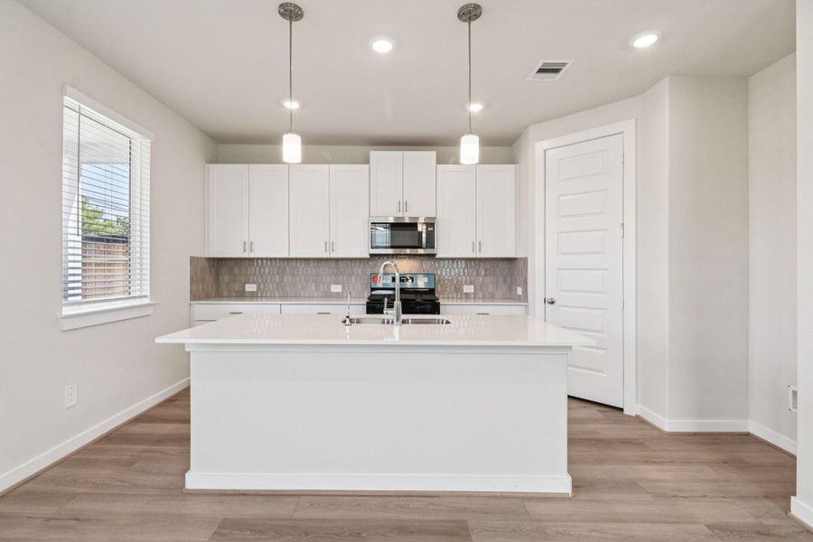 Photo is not of the actual home, but is an inspirational photo of builder’s model home and may depict options, furnishings, and/or decorator features that are not included