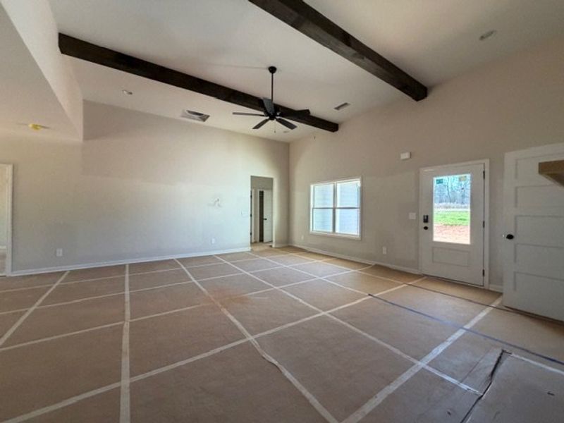 In-progress construction of a new home in Oakview, Pine Mountain, GA (Image 10).
