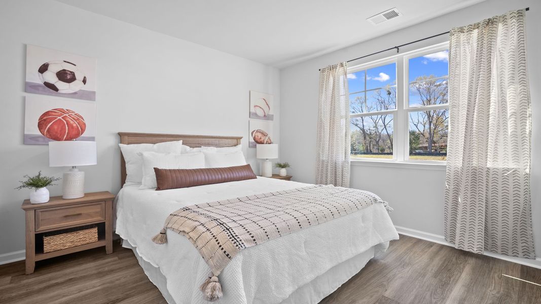 Furnished interior view inside a new home in The Retreat at East Argent, Ridgeland (Image 11).