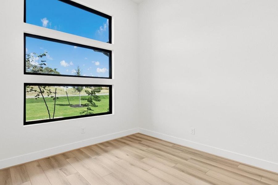 Spacious, unfurnished interior of a new home in Leander Estates, Leander (Image 25). Spacious, unfurnished interior of a new home in Leander Estates, Leander (Image 25).