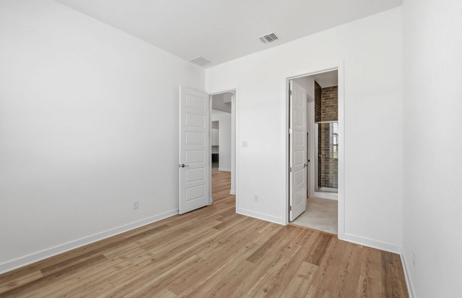 Representative unfurnished interior of a home built from the Ferris by Pulte Homes in Kuempel Estates, Pflugerville (Image 69). Representative unfurnished interior of a home built from the Ferris by Pulte Homes in Kuempel Estates, Pflugerville (Image 69).