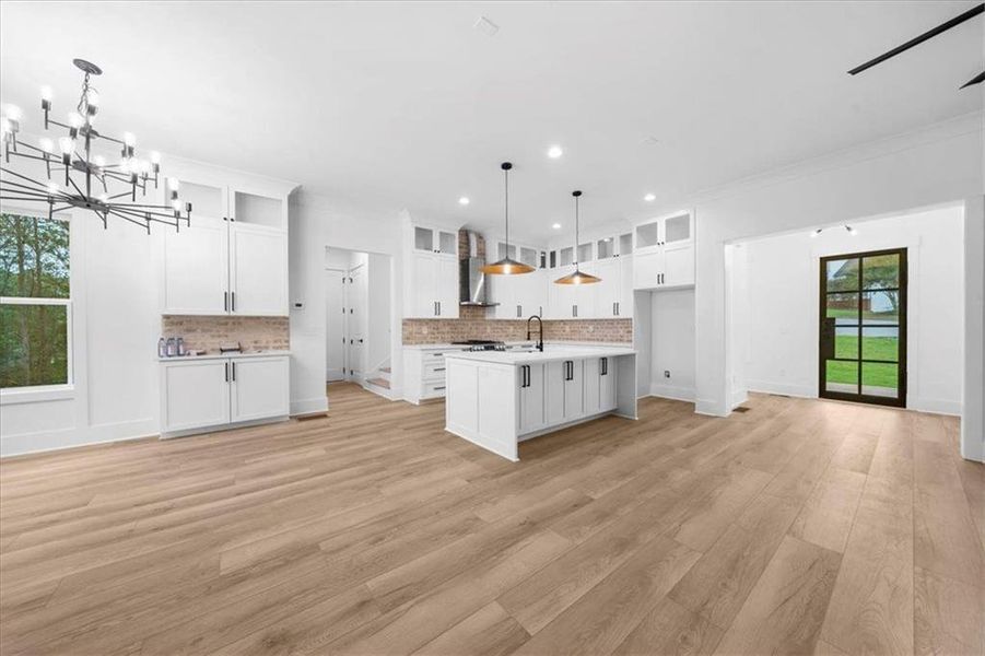 Furnished interior view inside a new home in , Woodstock (Image 9). Furnished interior view inside a new home in , Woodstock (Image 9).