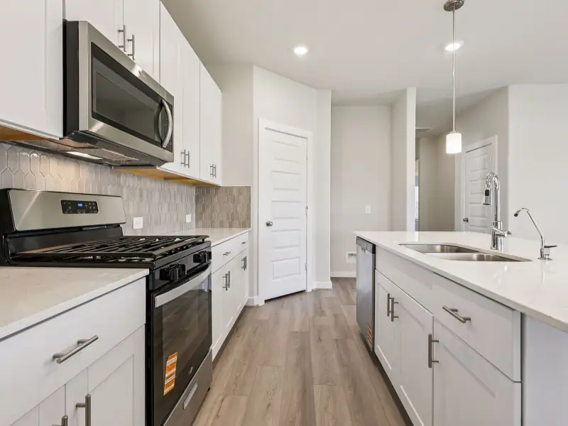 Furnished interior view inside a new home in Landing Meadows - Premier Series, New Caney (Image 5).