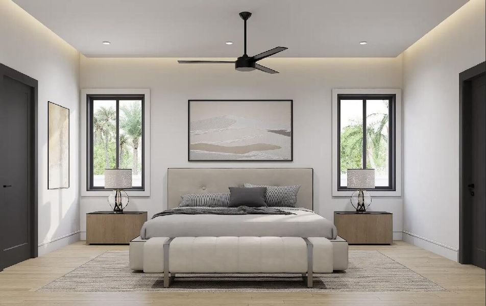 Primary Suite Rendering