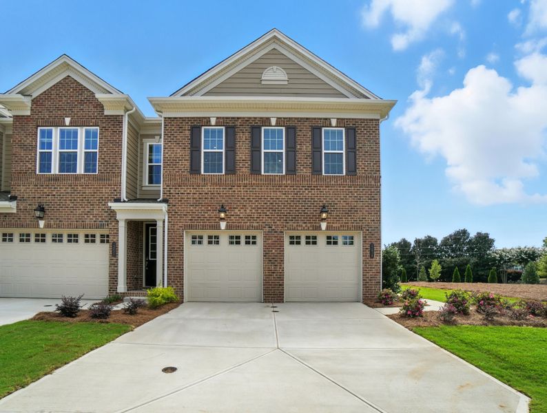 Representative exterior photo of a completed home built from the Duke by Mattamy Homes in The Townes at Wade Ardrey, Charlotte, NC (Image 19). Representative exterior photo of a completed home built from the Duke by Mattamy Homes in The Townes at Wade Ardrey, Charlotte, NC (Image 19).