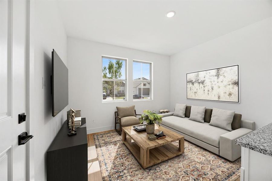 Furnished interior view inside a new home in Heritage Ranch, Sherman (Image 11).