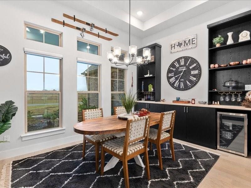 Furnished interior view inside a new home in Canterbury Cove, Forney (Image 6).