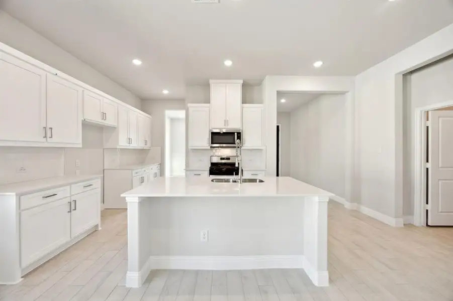 Furnished interior view inside a new home in Sicily, Princeton (Image 3).