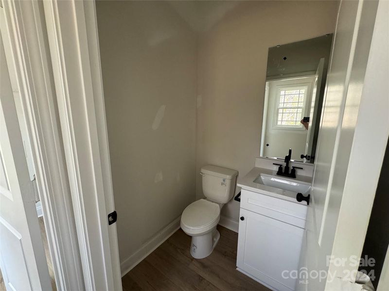 main floor half bath