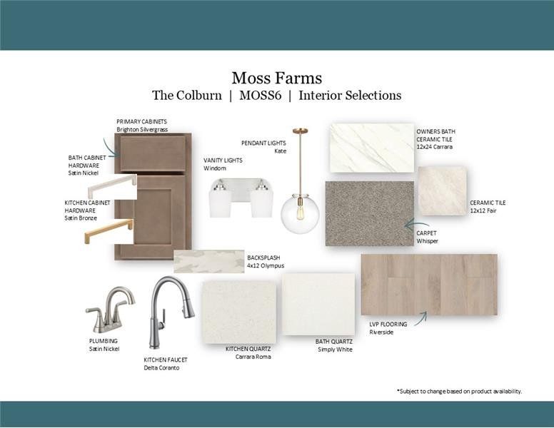 Sample of building materials used in homes in Moss Farm, White House (Image 48).