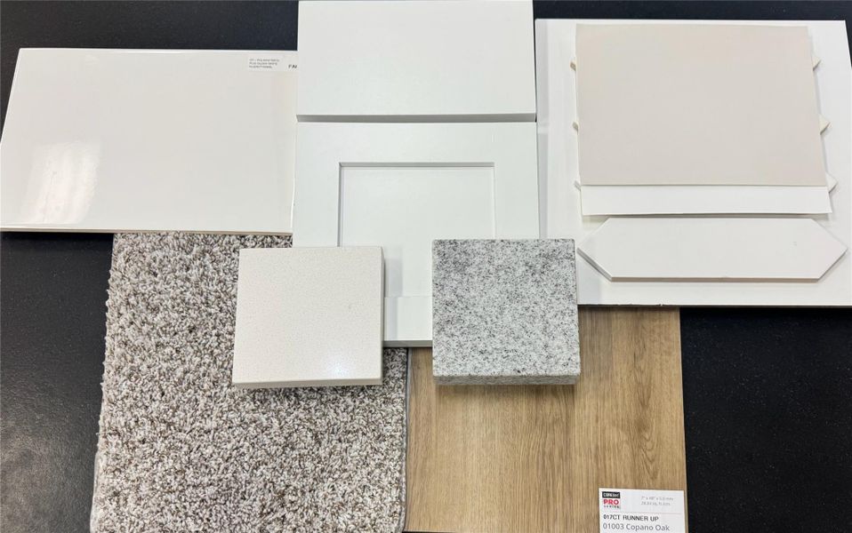 Final Interior Selections for 25522 Blossom Court