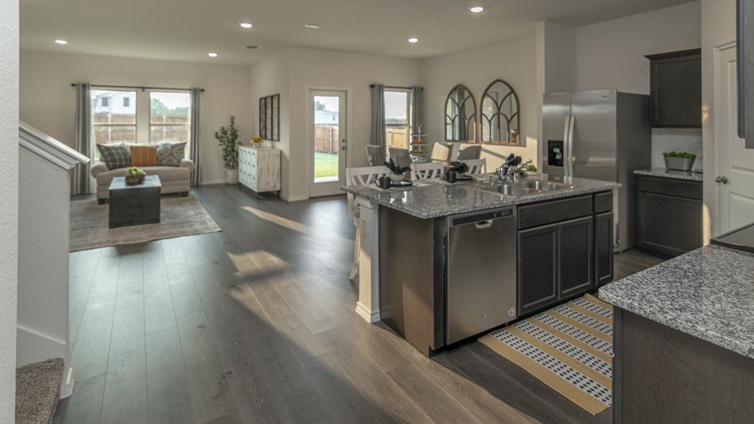 Furnished interior view inside a new home in The Reserve at Timber Creek, Lindale (Image 13). Furnished interior view inside a new home in The Reserve at Timber Creek, Lindale (Image 13).