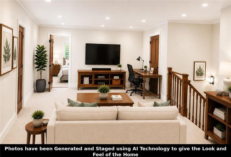 Furnished interior view inside a new home in Ferguson Corners, Emerson (Image 7).