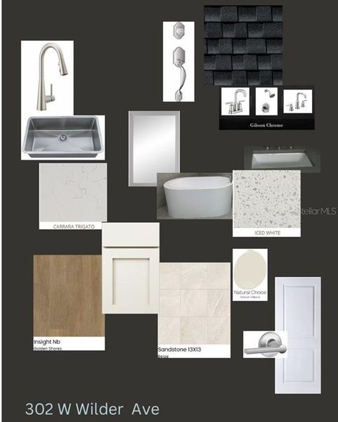 Sample of building materials used in homes in , Tampa (Image 3).