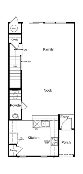 2D floor plan layout of this home in Biltmore, Raleigh, NC (Image 2). 2D floor plan layout of this home in Biltmore, Raleigh, NC (Image 2).
