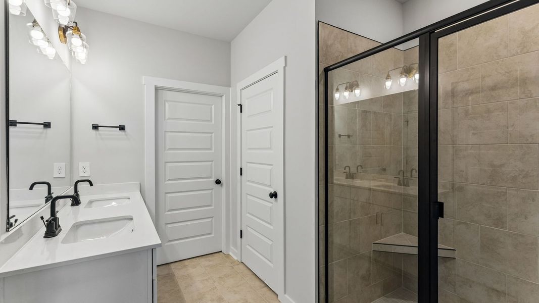Furnished interior view inside a new home in Reserve at Hickory Ridge, Columbia (Image 7).