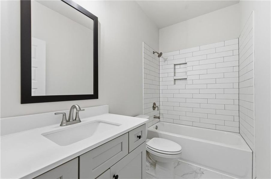 Furnished interior view inside a new home in , Marietta (Image 9).