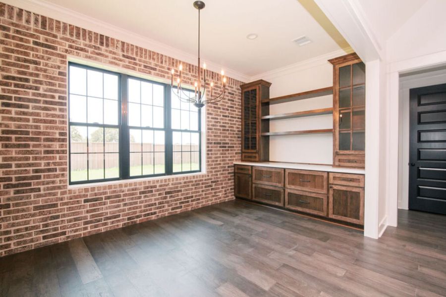 Representative unfurnished interior of a home built from the The Julia by Reece Homes in Pebble Creek, College Station (Image 29).
