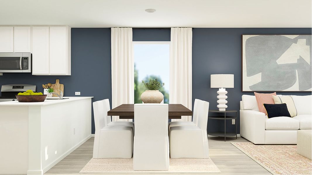 Woodhaven dining room