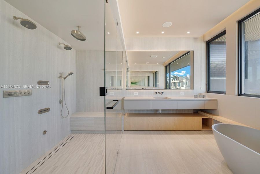 Furnished interior view inside a new home in , Fort Lauderdale (Image 17).