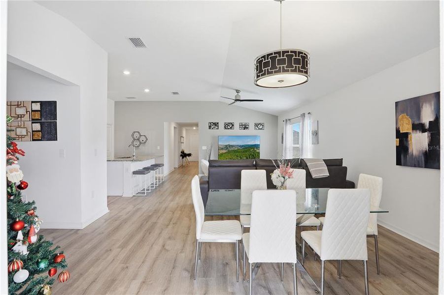 Furnished interior view inside a new home in Bellaviva I at Westside, Davenport (Image 6).