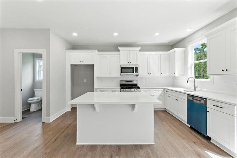 Furnished interior view inside a new home in , Cartersville (Image 7). Furnished interior view inside a new home in , Cartersville (Image 7).