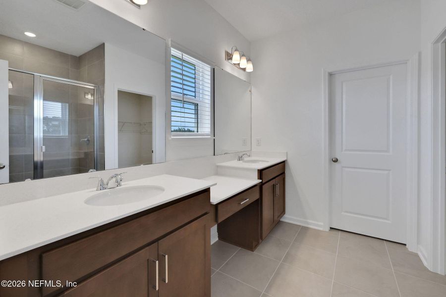 Furnished interior view inside a new home in Brook Forest, St. Augustine (Image 10).