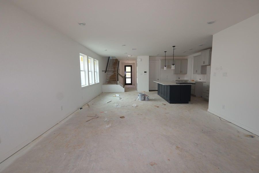 In-progress construction of a new home in The Grand Prairie - Meadow Collection, Hockley, TX (Image 7). In-progress construction of a new home in The Grand Prairie - Meadow Collection, Hockley, TX (Image 7).