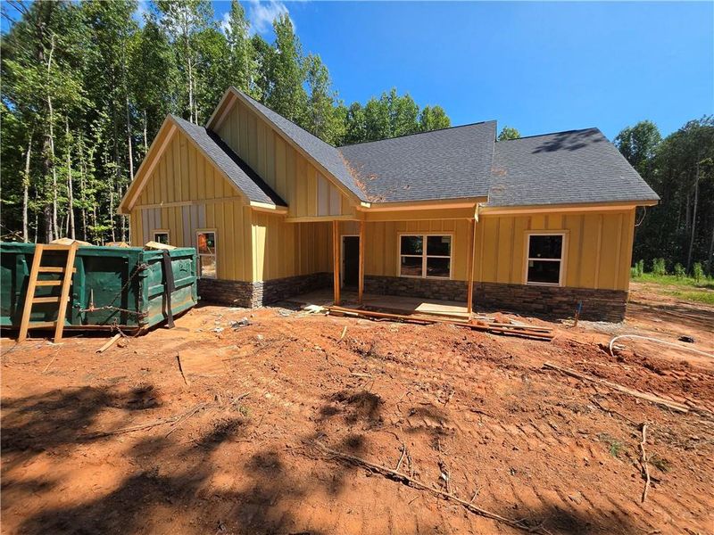 In-progress construction of a new home in , Carrollton, GA (Image 14).
