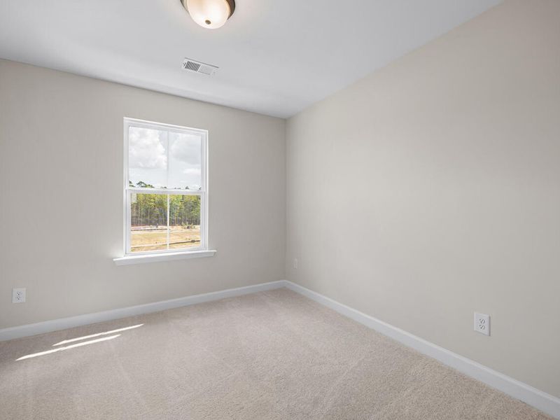 Spacious, unfurnished interior of a new home in Forestville Yard Townhomes, Knightdale (Image 19).