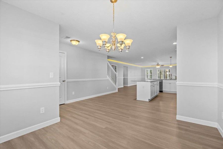 Spacious, unfurnished interior of a new home in Zanes Creek, Inman (Image 16).