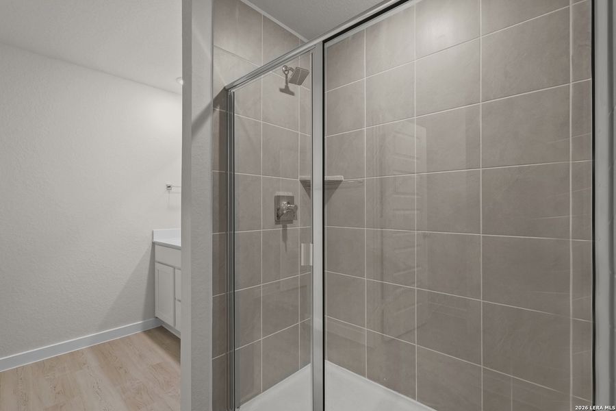 Close-up of interior finishes inside a home in Millican Grove, San Antonio (Image 13).