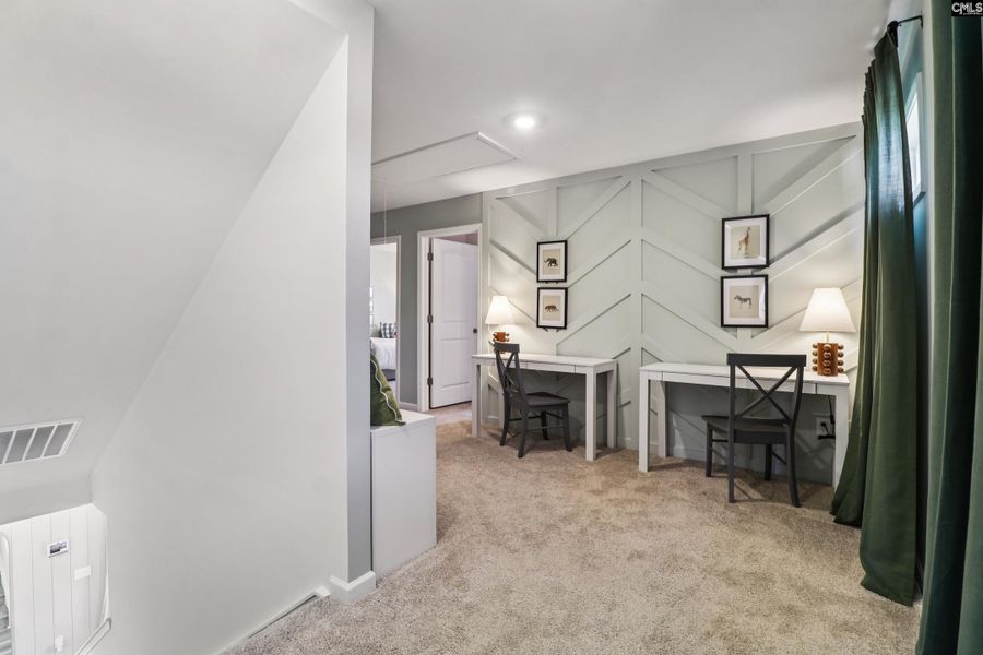 Furnished interior view inside a new home in Blythewood Farms, Blythewood (Image 19). Furnished interior view inside a new home in Blythewood Farms, Blythewood (Image 19).