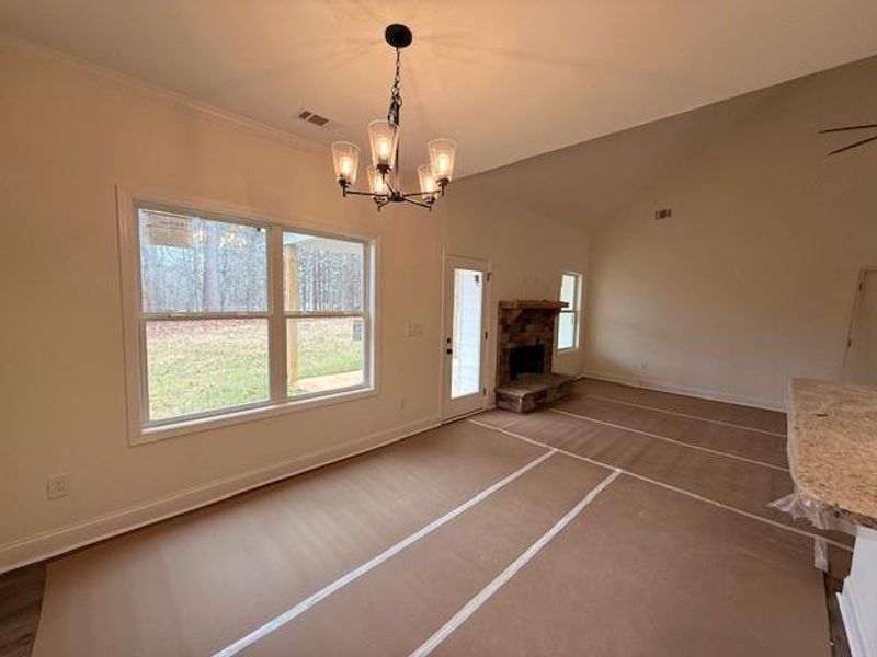 In-progress construction of a new home in , Rockmart, GA (Image 16).